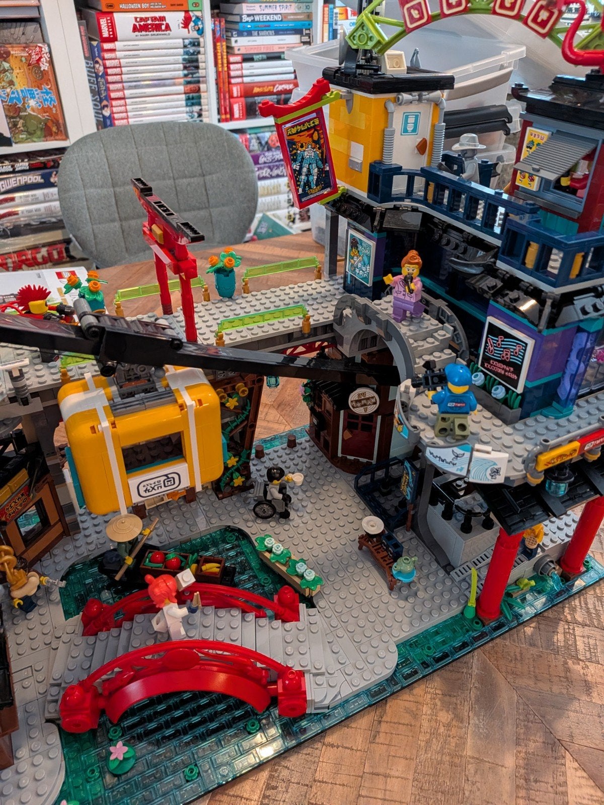 Ninjago City Markets 71799, Kinderen en Baby's, Lego, Ophalen of Verzenden, Zo goed als nieuw, Compleet