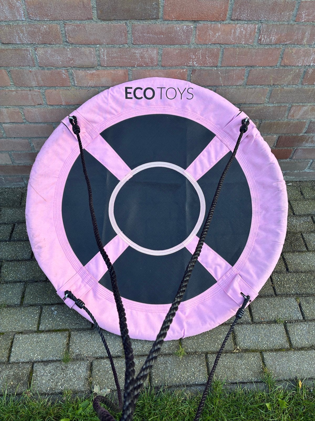 ECO TOYS Schommel Roze - Zo goed als nieuw, Ophalen, Zo goed als nieuw, Schommel