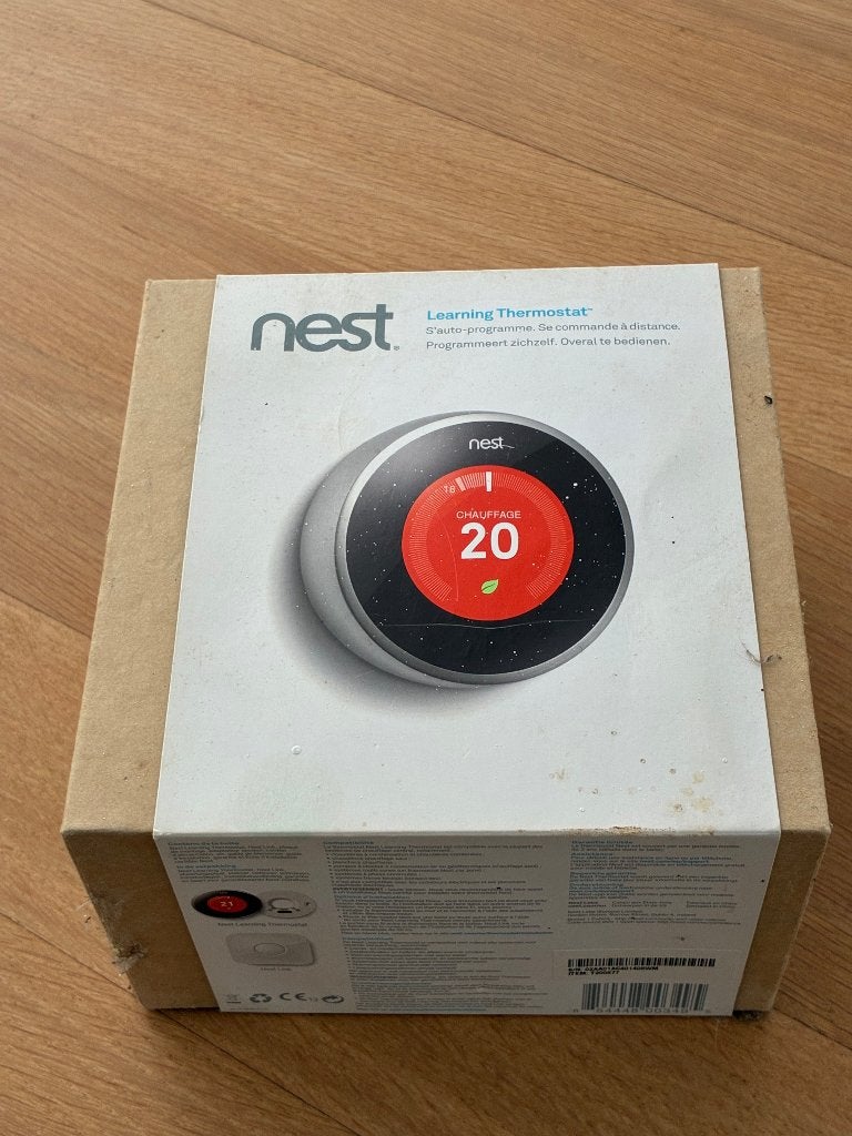 Nest Learning Thermostat, 3e gen., Ophalen, Slimme thermostaat, Zo goed als nieuw