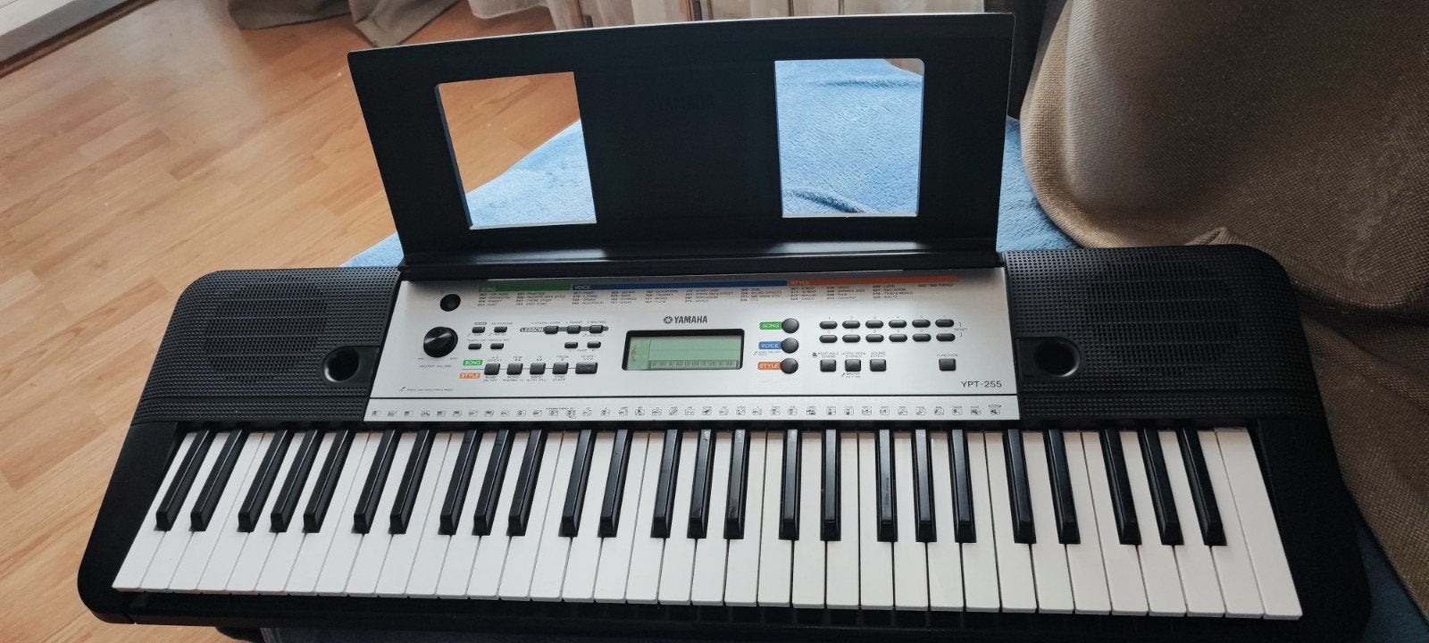 Yamaha YPT-255 keyboard met 61 toetsen, Ophalen, Yamaha, Met standaard, 61 toetsen