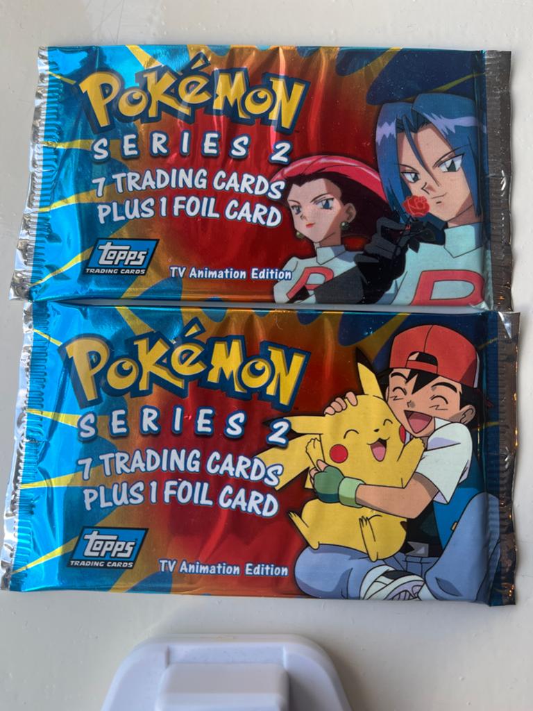 Pokmon Topps Series 2 Booster Packs (2 stuks)  Verzamelkaartspellen |  Pokmon  Marktplaats