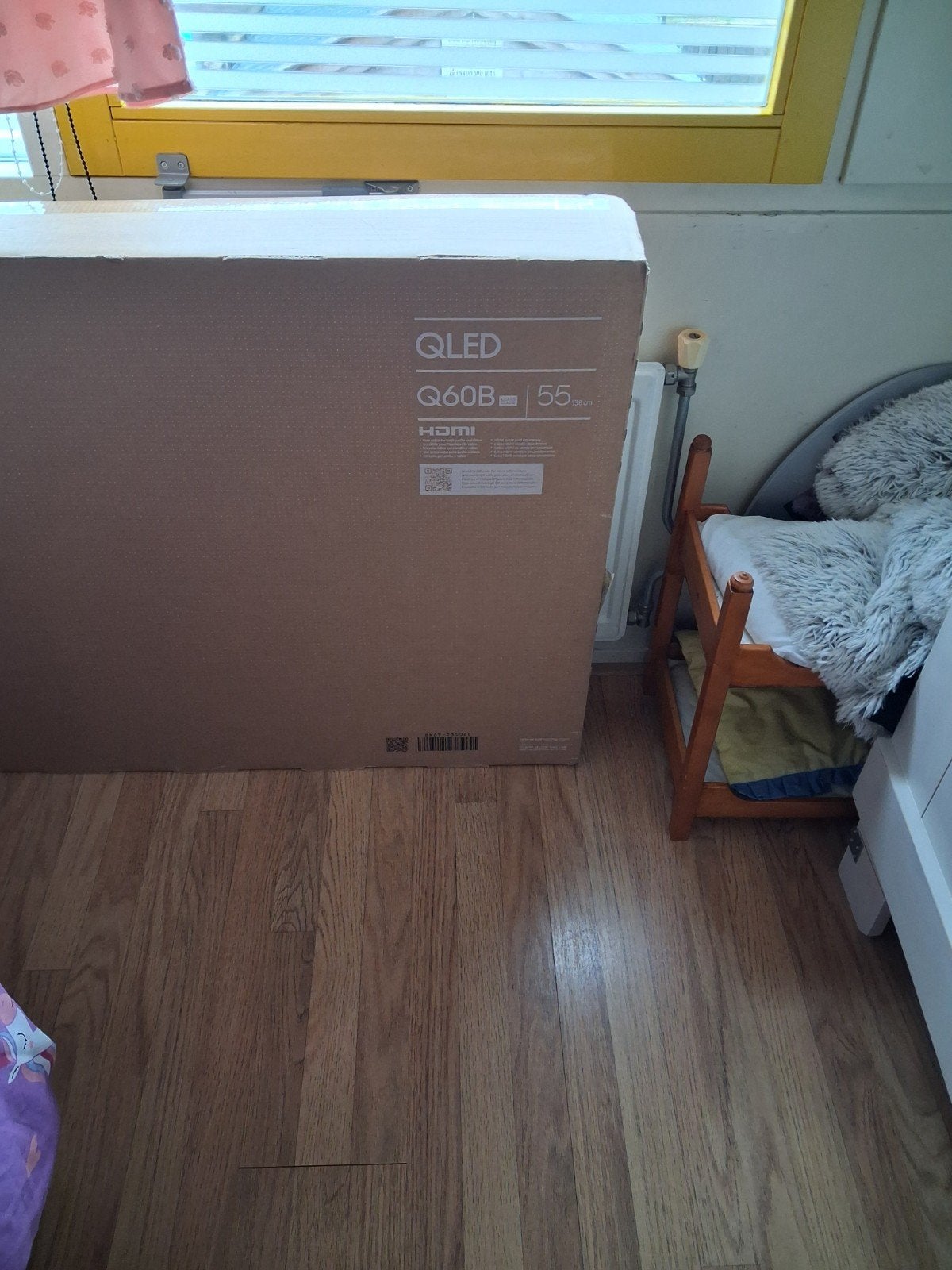 Samsung QLED Q60B 55 inch Smart TV 4K UHD, QLED, 50 Hz, Ophalen of Verzenden, Zo goed als nieuw