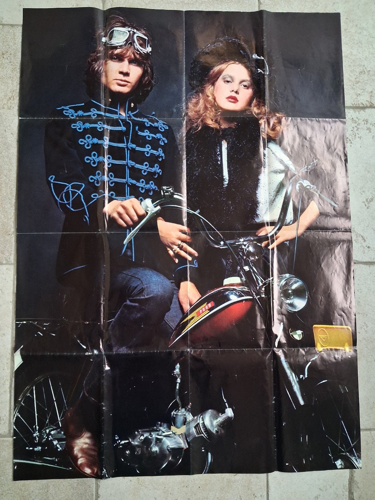 Puch Folder Poster 1972 - Origineel en Zeldzaam, Ophalen of Verzenden, Gebruikt