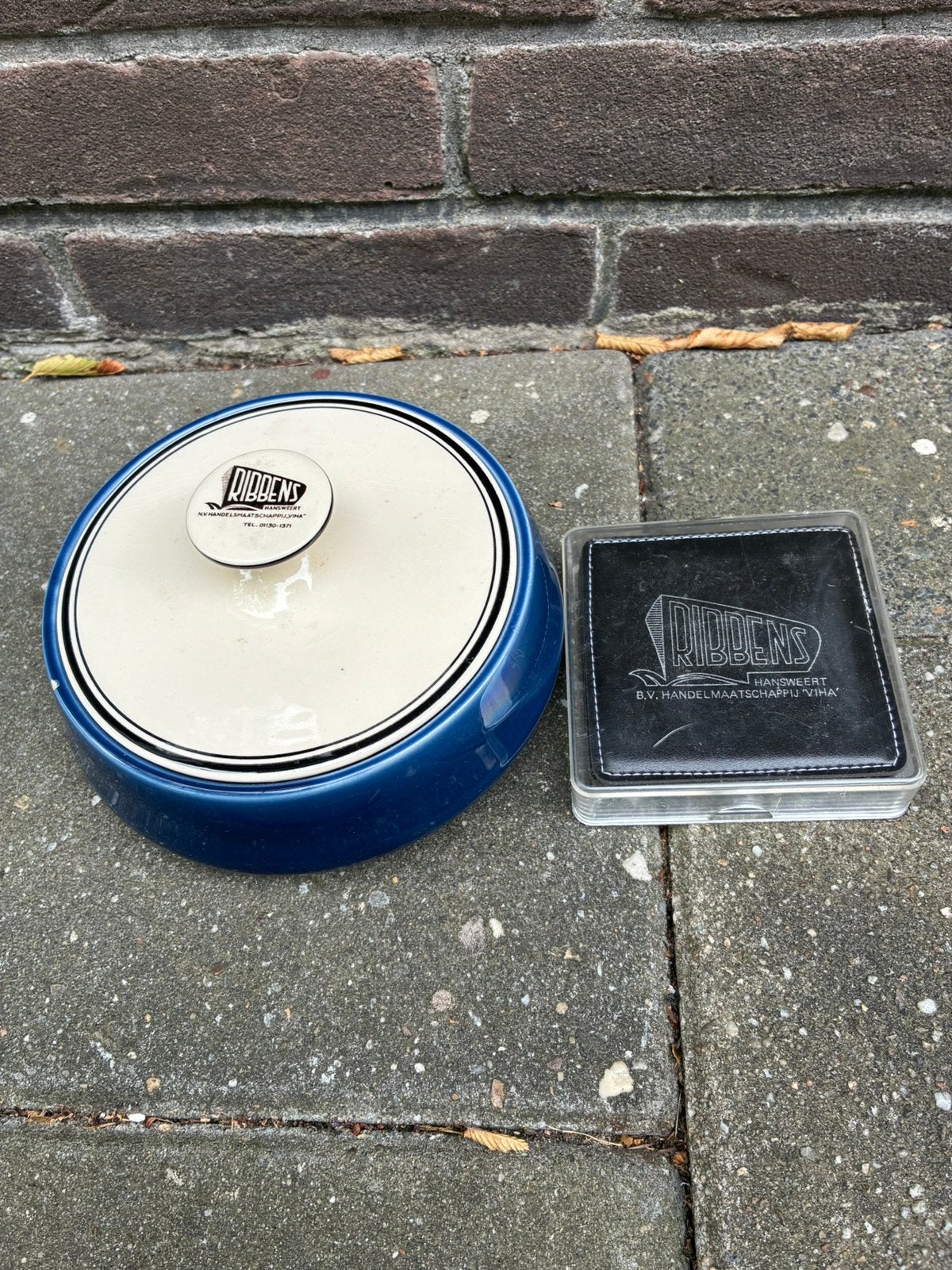 Reclame curiosa van Handelsmaatschappij Ribbens Hansweert, Ophalen of Verzenden