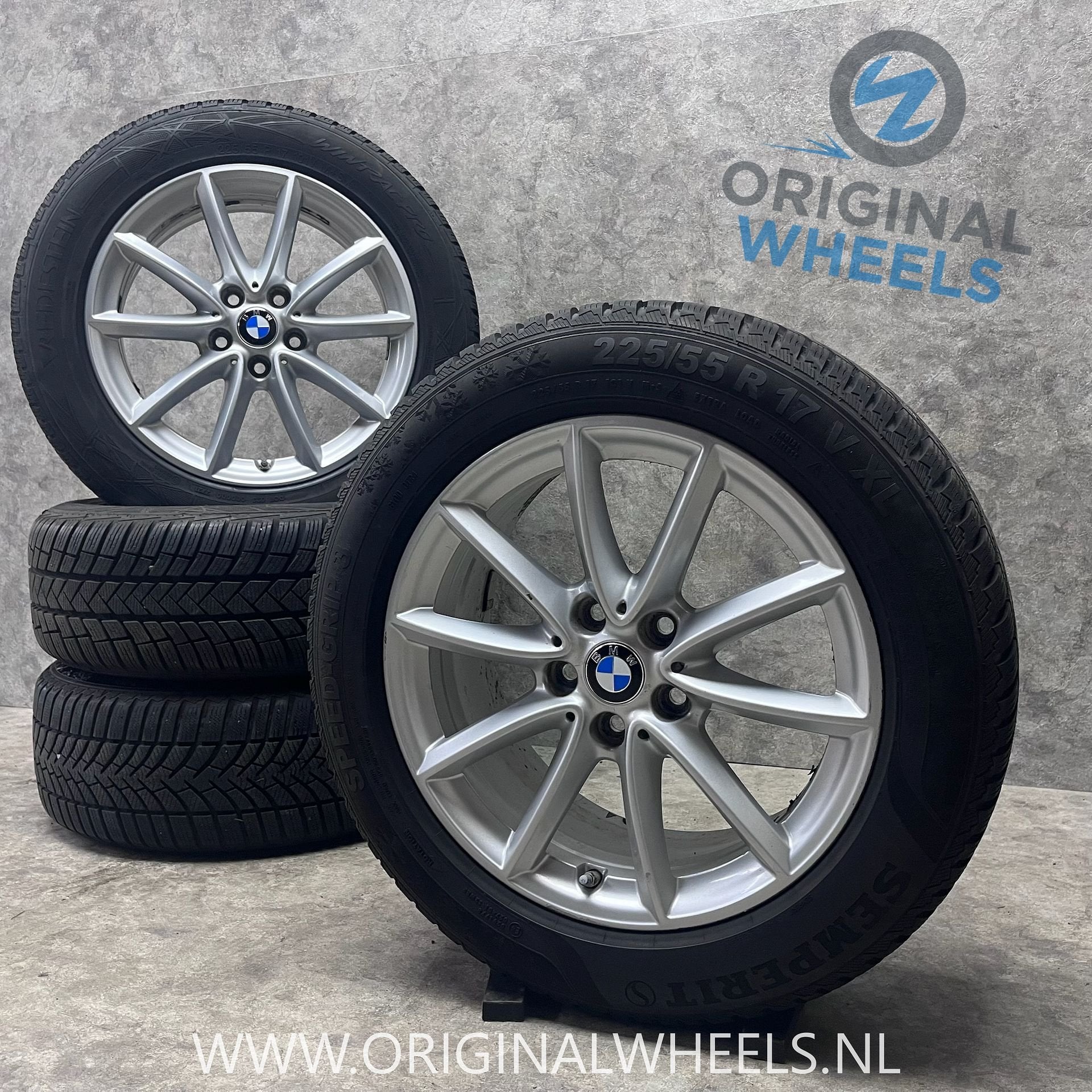 diversen 17 inch originele velgen + winterbanden BMW X1 X2