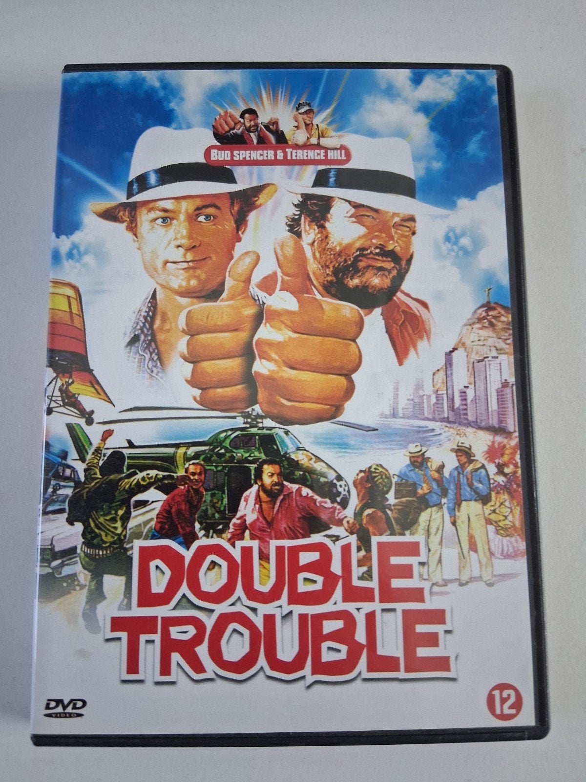Double trouble Bud Spencer en Terence Hill, Vanaf 12 jaar, Ophalen of Verzenden, Zo goed als nieuw, Actiekomedie