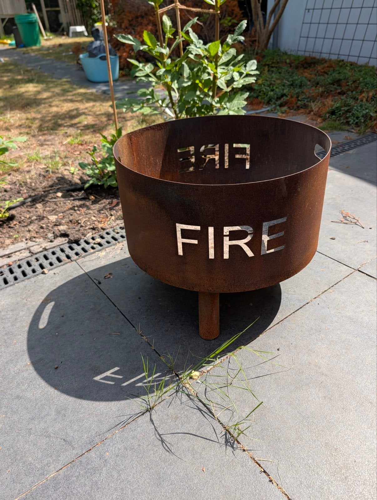 RedFire Vuurkorf "FIRE" - Cortenstaal - Zo goed als nieuw, Ophalen, Zo goed als nieuw, Vuurkorf