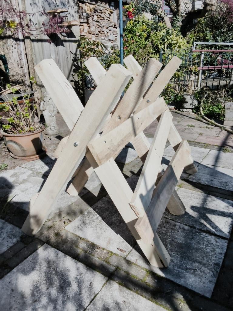 robuste stabiele zaagbok voor kettingzaag van hout, Minder dan 3 m³, Ophalen
