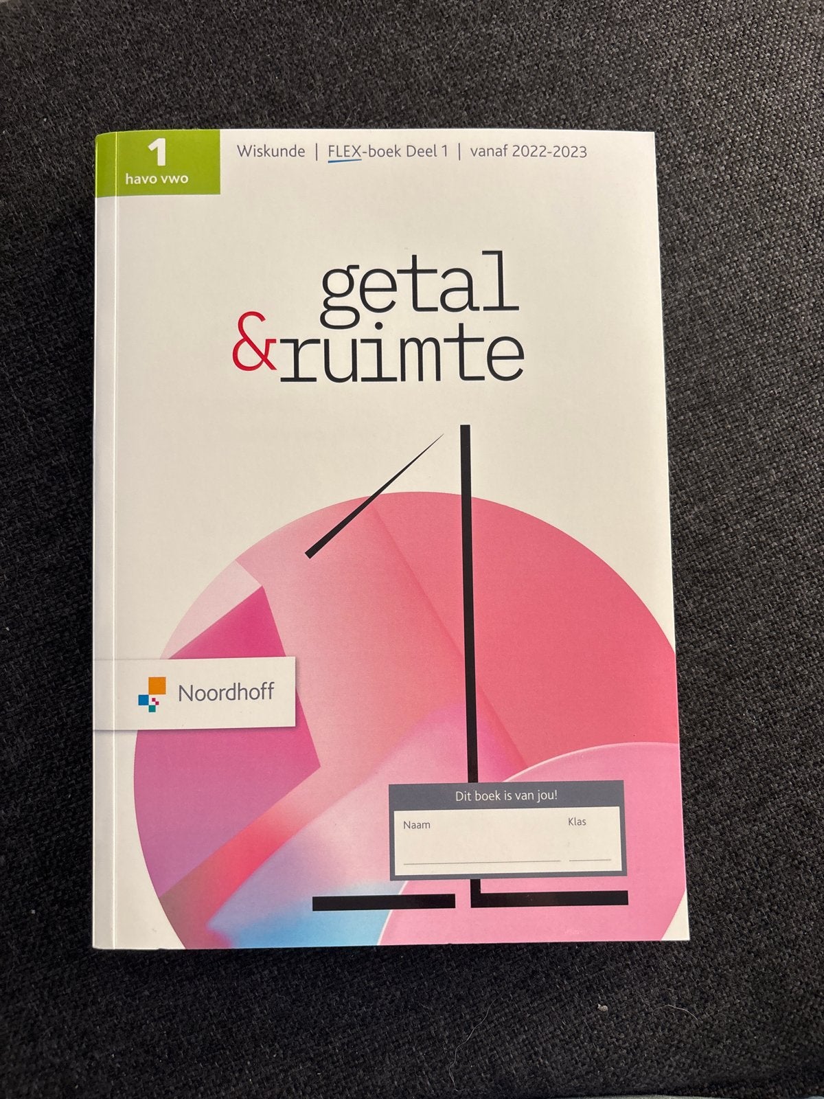 Nieuw Getal&Ruimte FLEX-boek 13e editie 1 havo/vwo deel 1, Verzenden, Nieuw, HAVO, Wiskunde A