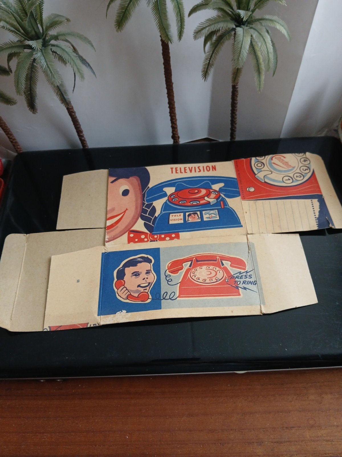 Lege doos van telefoon constant west germany, Ophalen of Verzenden