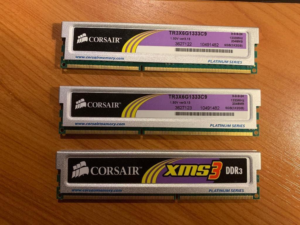 Corsair geheugen, Ophalen, Zo goed als nieuw, DDR3, Desktop