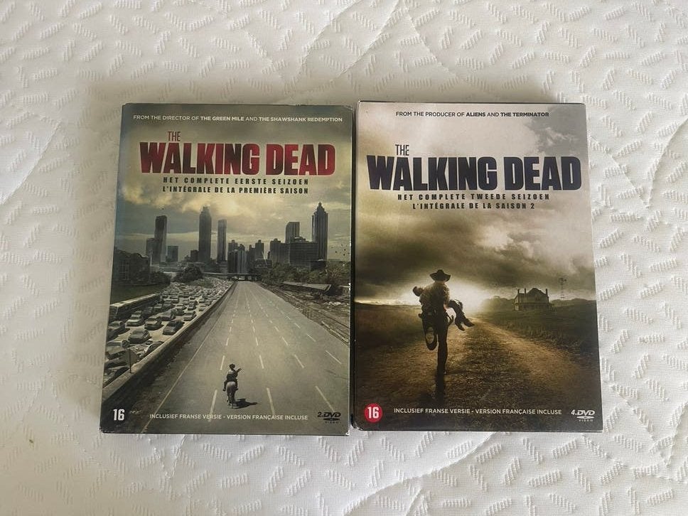 The Walking Dead Seizoen 1 & 2 DVD Boxset, Horror, Engels, Vanaf 16 jaar, Inclusief doosje