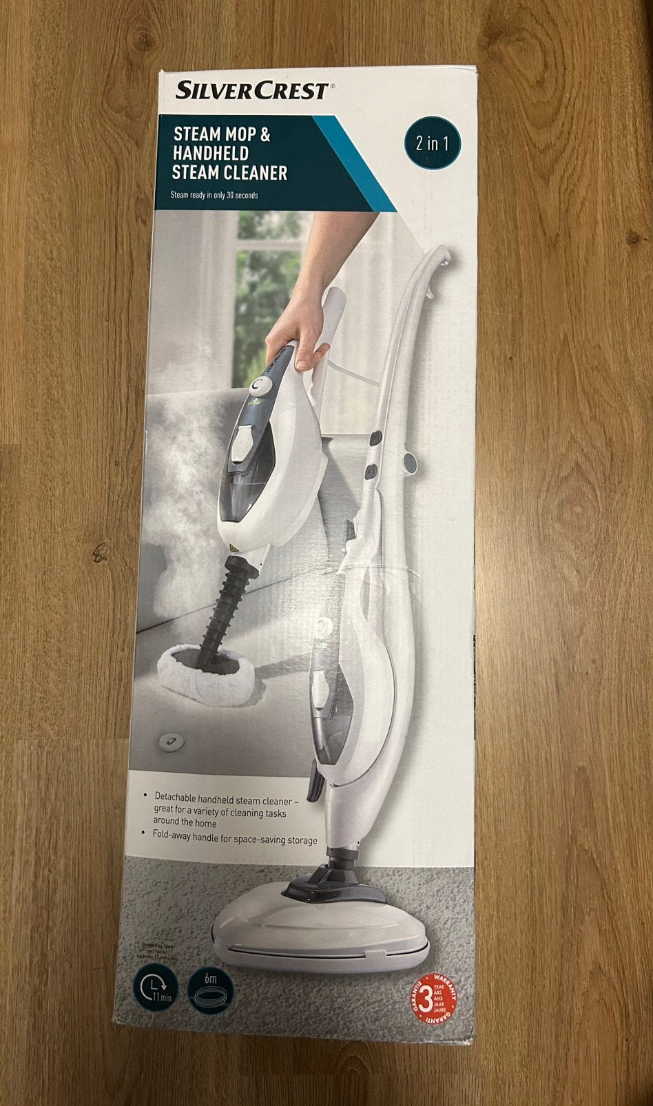 Nieuw  Stoomreiniger en handstoomreiniger. Met opzetstukken, Witgoed en Apparatuur, Ophalen, Nieuw, Stoomreiniger