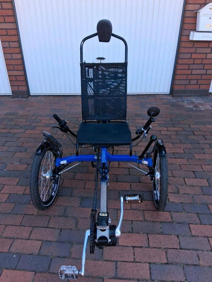 Ligfiets, Onderstuur, Zo goed als nieuw, Trommelrem, Ophalen