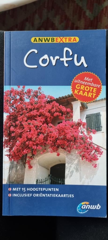 ANWB Extra Corfu Reisboekje 2011 met uitneembare kaart, Gelezen, Europa, Ophalen of Verzenden, Reisgids of -boek