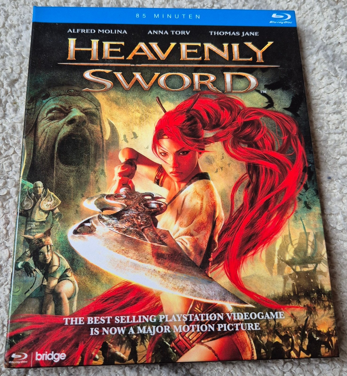Blu-ray: Heavenly Sword, Engels, Vanaf 16 jaar, Nederlands, Film