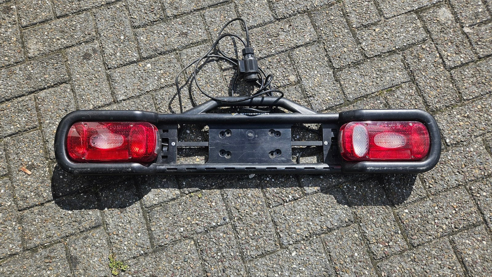Dragerdeel Spinder Lichtbalk groot zwart goed conditie, 3 fietsen of meer, Gebruikt, Elektrische fiets, Ophalen of Verzenden
