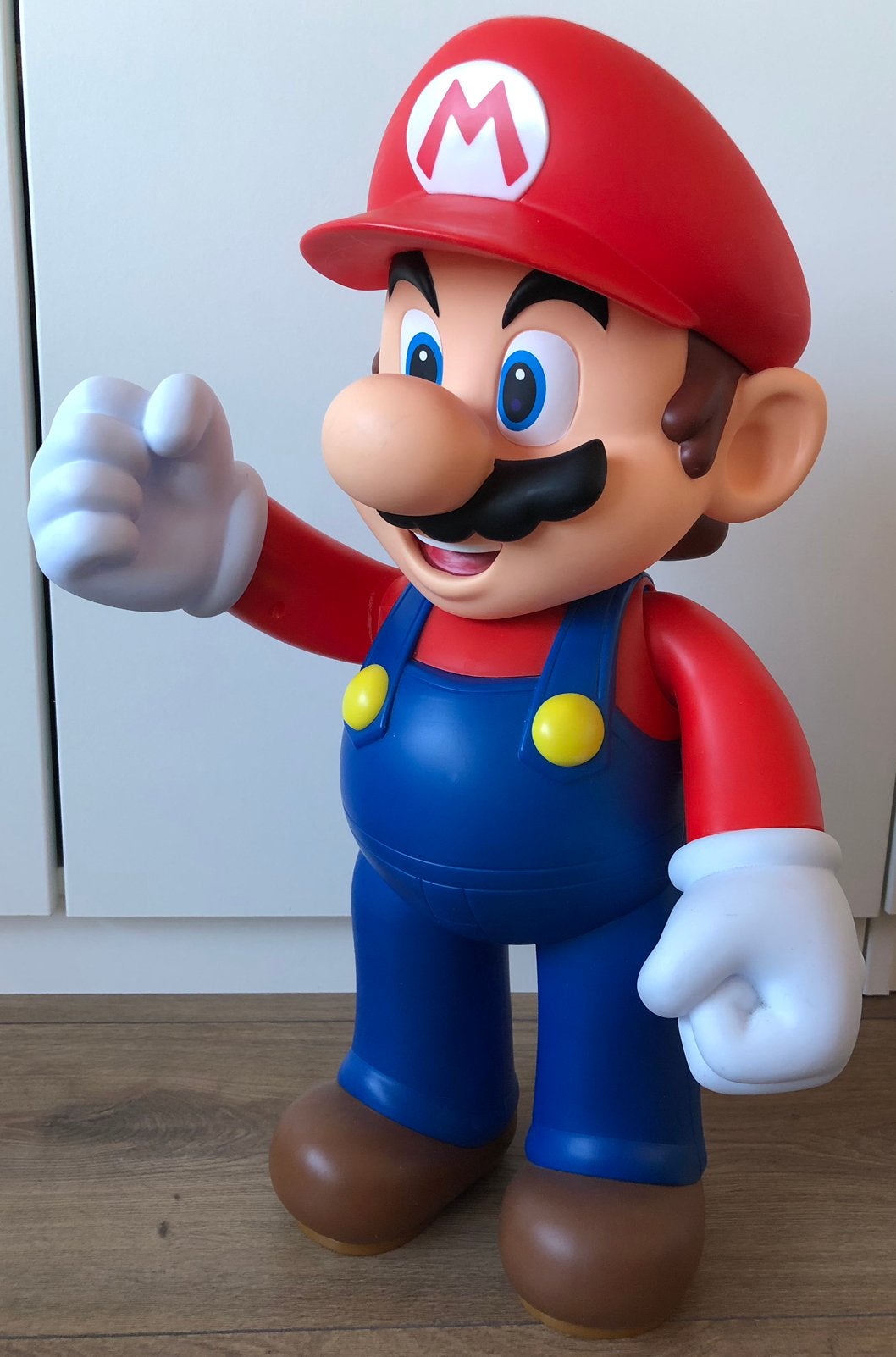 Grote kunststof Mario figuur - Nintendo Super Mario Bros, Verzamelen, Ophalen of Verzenden, Gebruikt