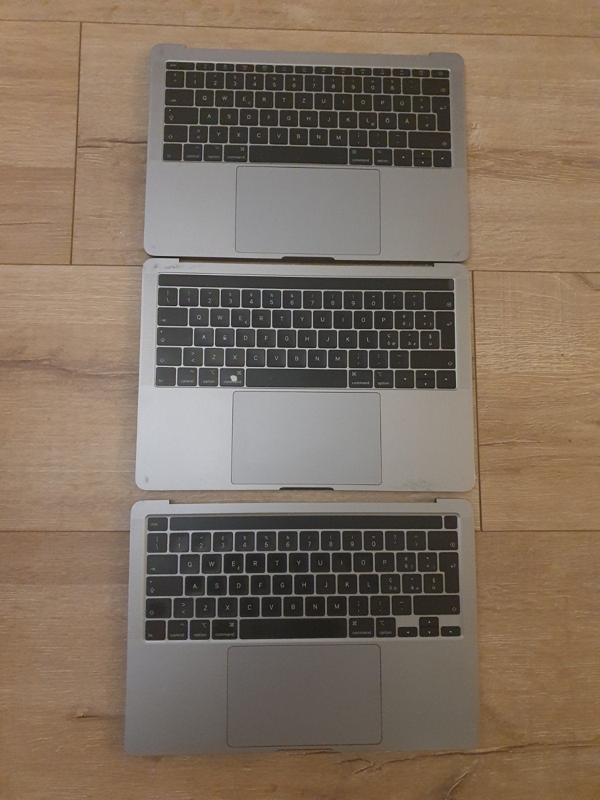3x Macbook Pro A1708 / A1989 /A2251 Top Case en Behuizing, Computers en Software, Apple Macbooks, Ophalen, 13 inch, MacBook Pro