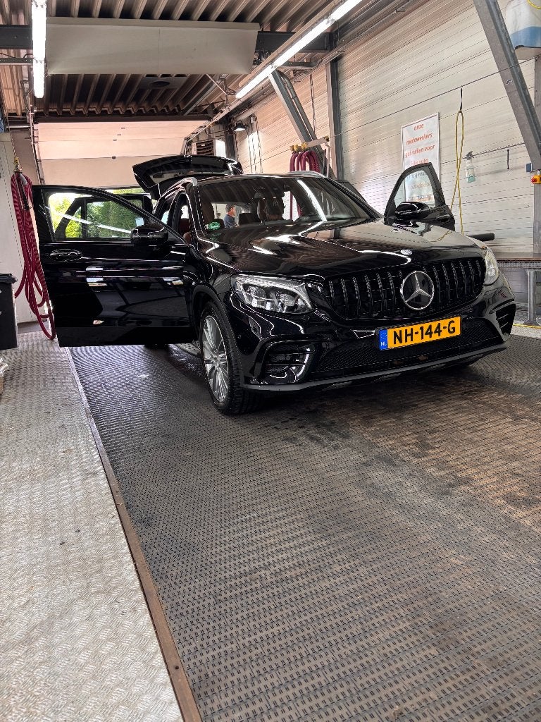 Mercedes-Benz GLC AMG 43 367pk 4MATIC 9G-TRONIC 2016 Zwart, Auto's, Automaat, Achterwielaandrijving, 367 pk, Particulier