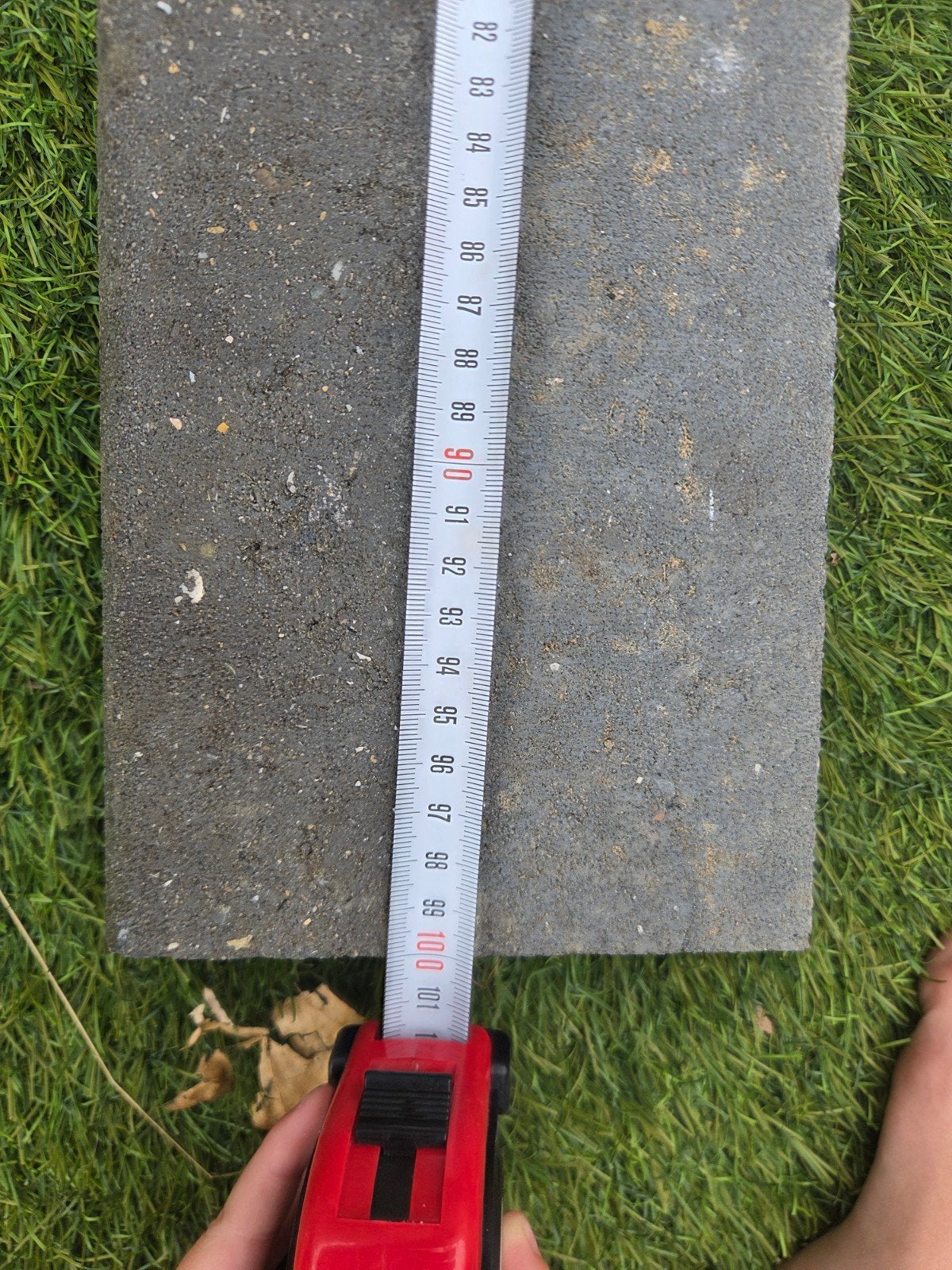 Betonnen bandjes 100x5 cm - Grijs, Ophalen, Gebruikt, Overige typen