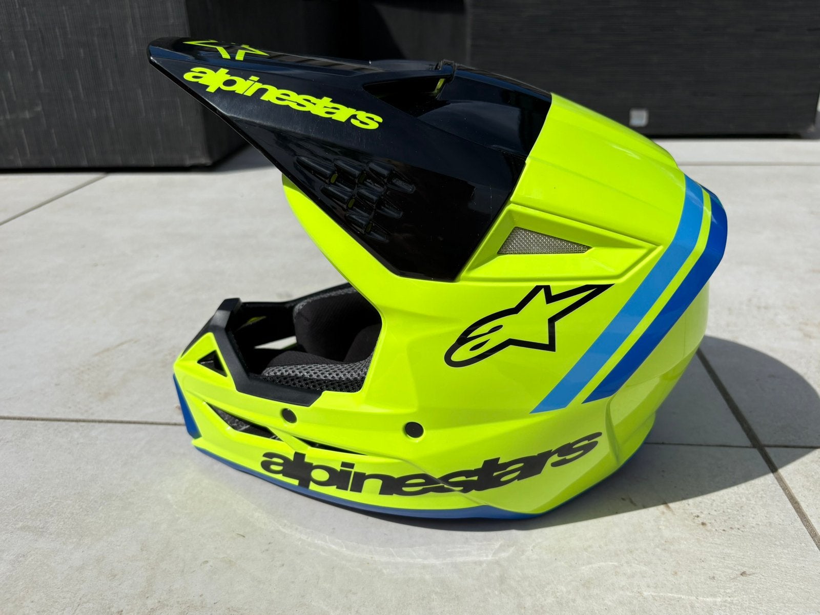 NIEUW Alpinestars SM3 crosshelm motocross jeugd kind, Overige merken, Kinderen, Offroadhelm, Ophalen of Verzenden