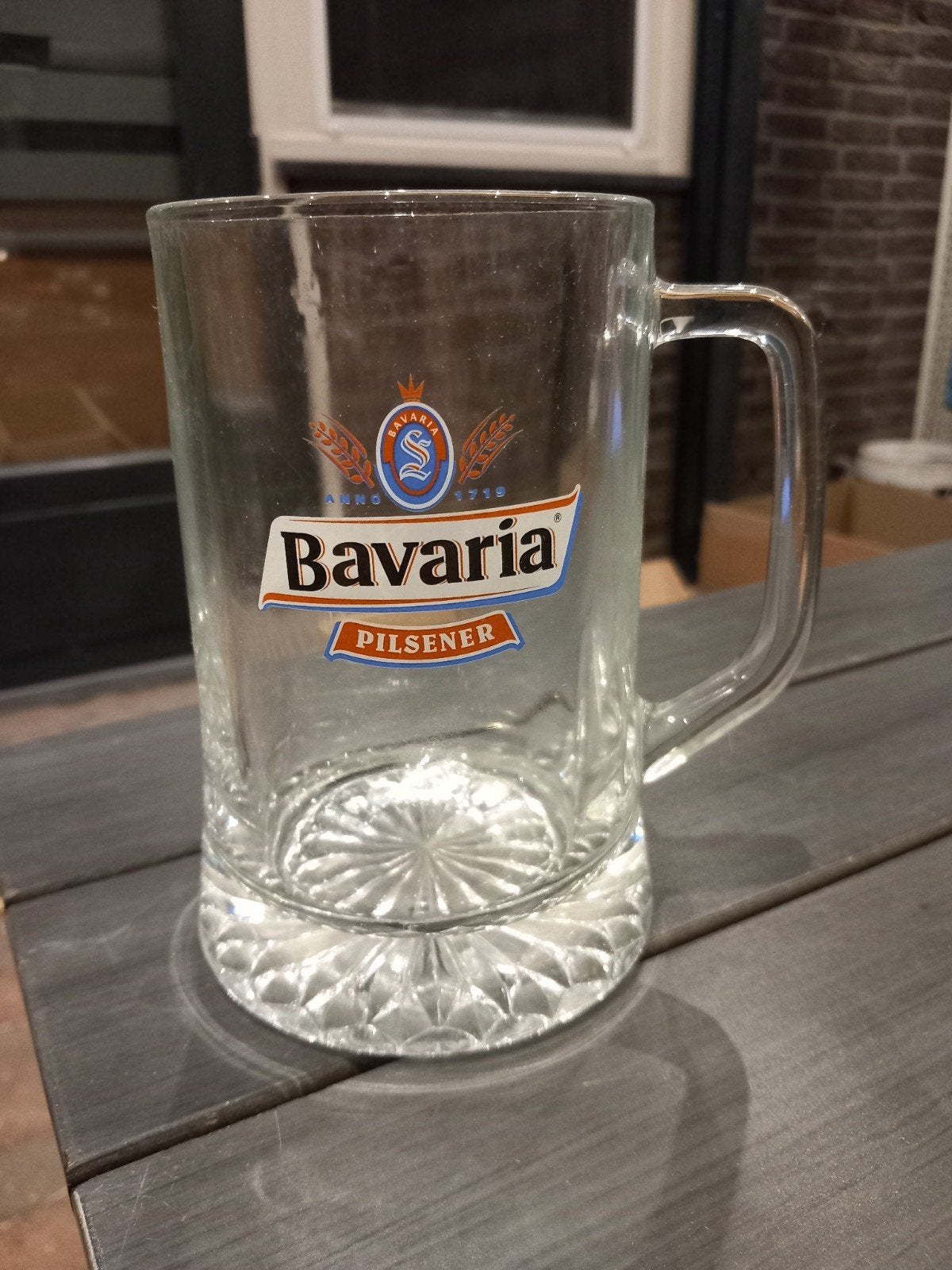 Bavaria Pilsener Bierpul - 9x15cm, Ophalen of Verzenden, Zo goed als nieuw