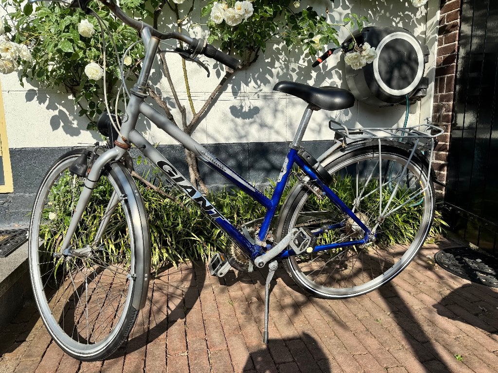 Giant Explorer damesfiets, Ophalen, Gebruikt, Velgrem, Versnellingen