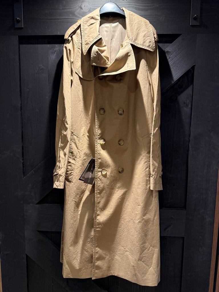 Oscar Jacobson heren beige trenchcoat maat 50, Ophalen of Verzenden, Nieuw, Maat 46/48 (XL) of groter, Beige