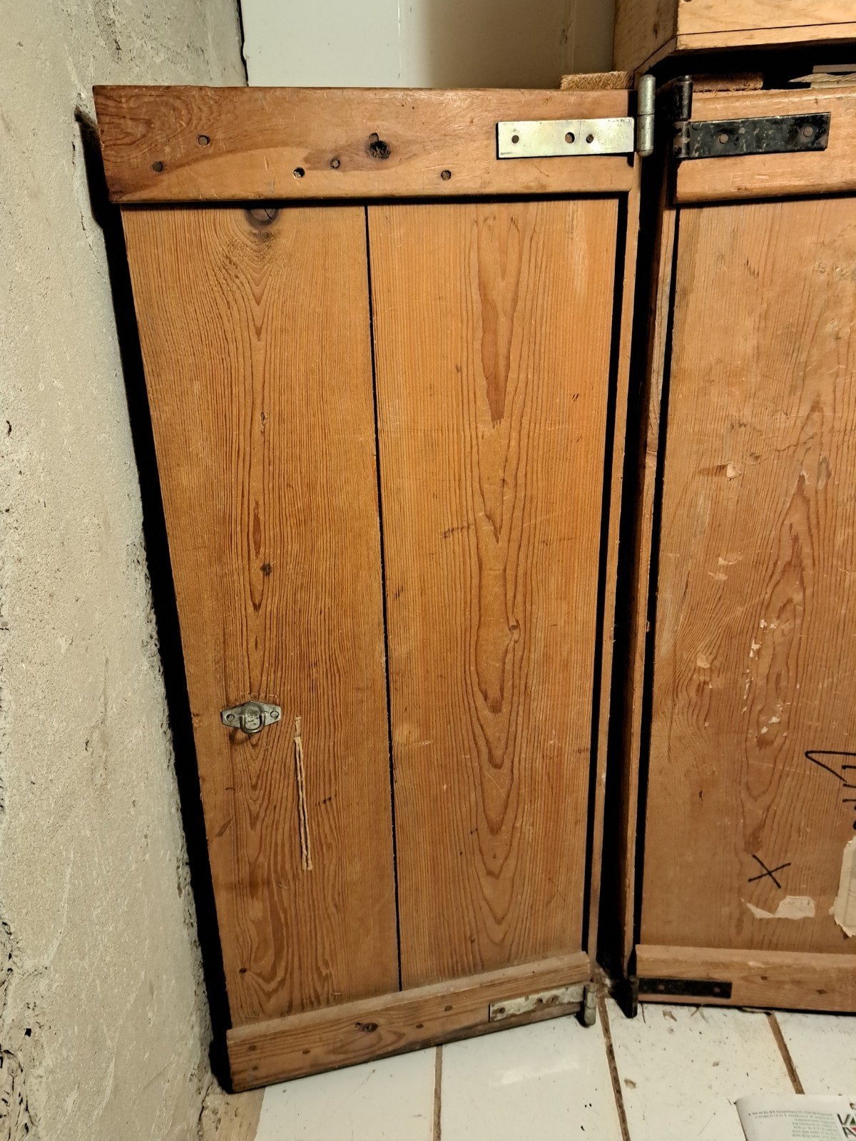 houten archief kisten., Ophalen