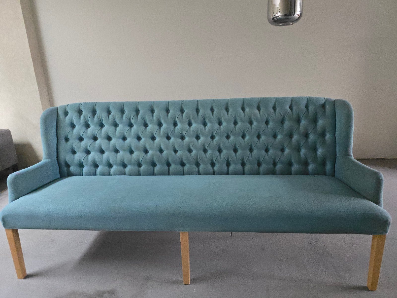 Eetkamerbank 220 cm - Brocant/Landelijke stijl, Huis en Inrichting, Ophalen, Gebruikt, Hout