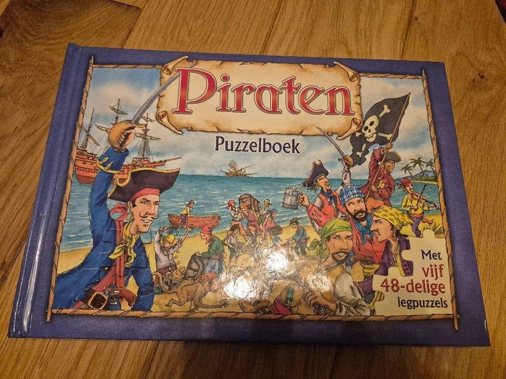 legpuzzels in 2 boeken elk met vijf 48-delige legpuzzels, Kinderen en Baby's, Ophalen of Verzenden, 10 tot 50 stukjes, Zo goed als nieuw