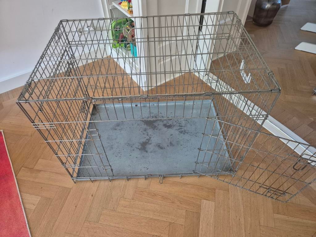 Hondenbench, B 89,5 x D 60 x H 64,5 cm, Dieren en Toebehoren, Hondenbenches, Ophalen, Gebruikt