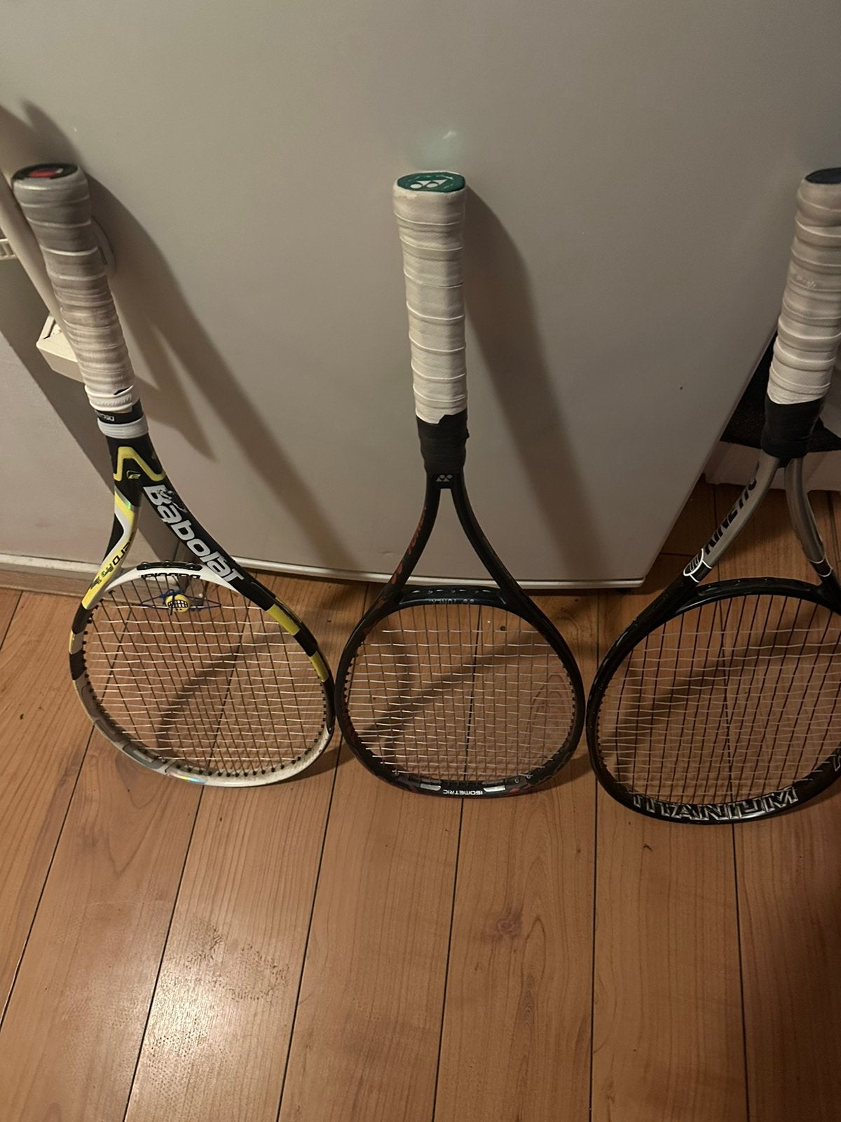 3 tennis rackets babolat ayonex vcore pro 97 en pro kennex, Ophalen, Gebruikt, Racket, Babolat
