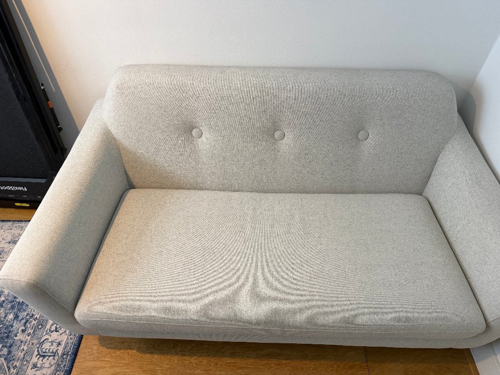 Ikea Stylish / retro Klubbfors two-set sofa - super clean, Ophalen, 150 tot 200 cm, Tweepersoons, 75 tot 100 cm