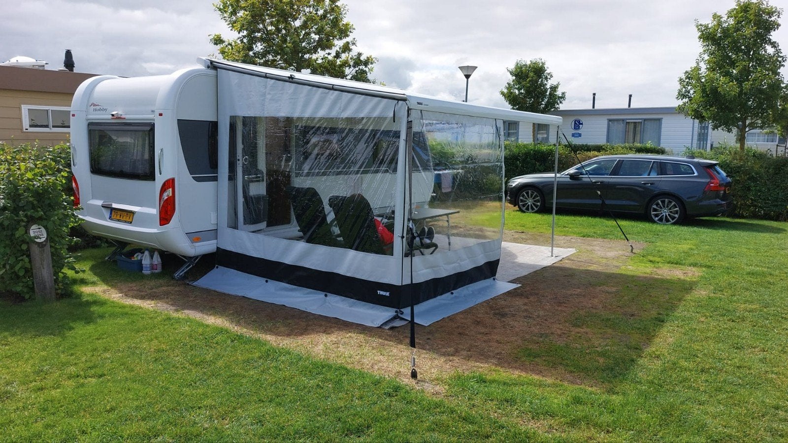 Thule Rain Blocker Side G2 - 300cm maat L, Caravans en Kamperen, Ophalen of Verzenden, Zo goed als nieuw