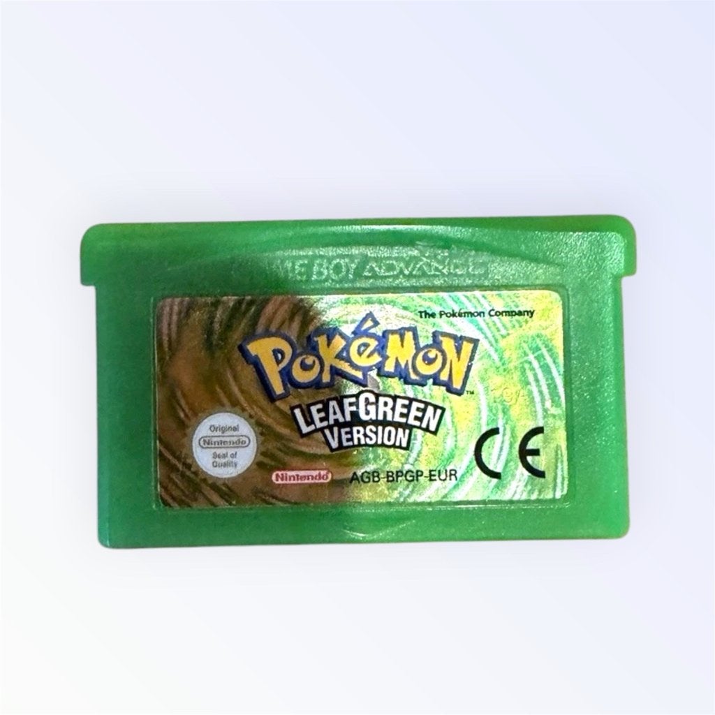 Pokémon LeafGreen Version Game Boy Advance (GBA), Gebruikt, 1 speler, Ophalen of Verzenden, Role Playing Game (Rpg)