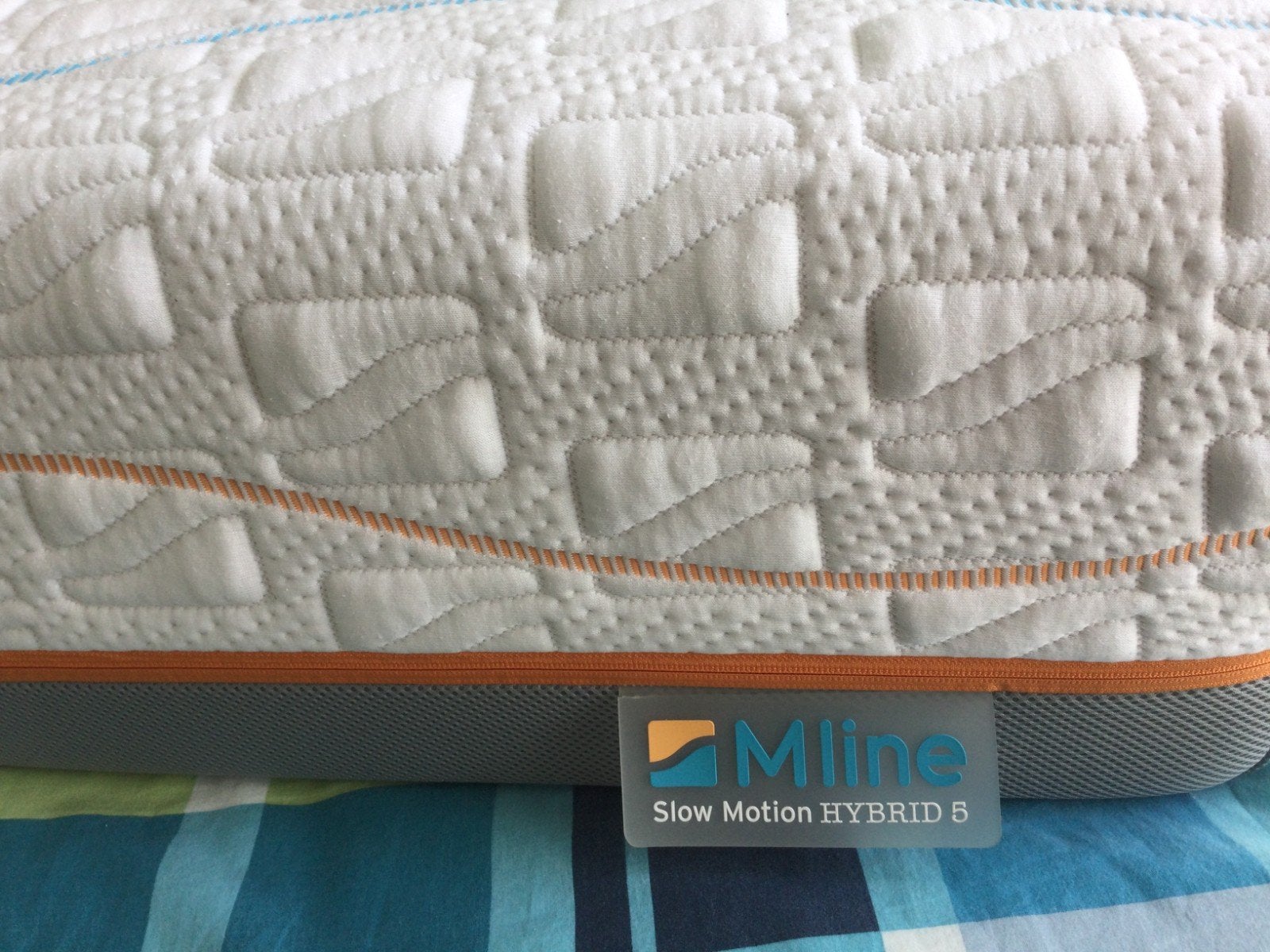 ZGAN. MLine matras 80x200x25, slow motion hybrid 5, MLine 5, Ophalen, Eenpersoons, Zo goed als nieuw, 80 cm