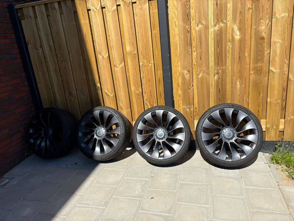Tesla model 3/Y 20 inch Uberturbine Velgen Michelin Banden, Auto-onderdelen, Banden en Velgen, Ophalen, Gebruikt, Banden en Velgen