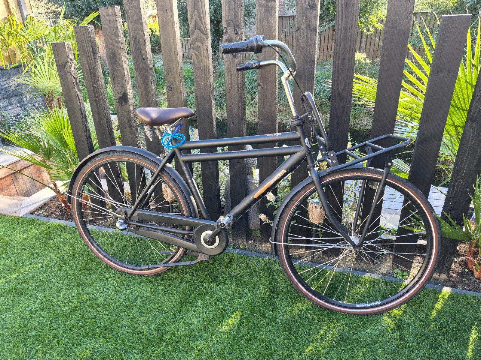 Sparta Pick up heren fiets 53 cm 28 inch Mat zwart, 51 tot 55 cm, Ophalen