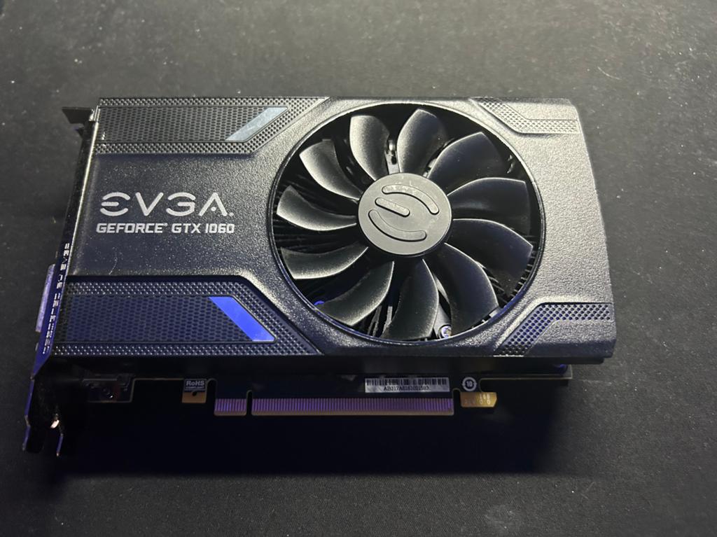 EVGA Nvidia Geforce GTX 1060, Computers en Software, Videokaarten, Ophalen, PCI-Express 3, Gebruikt, HDMI