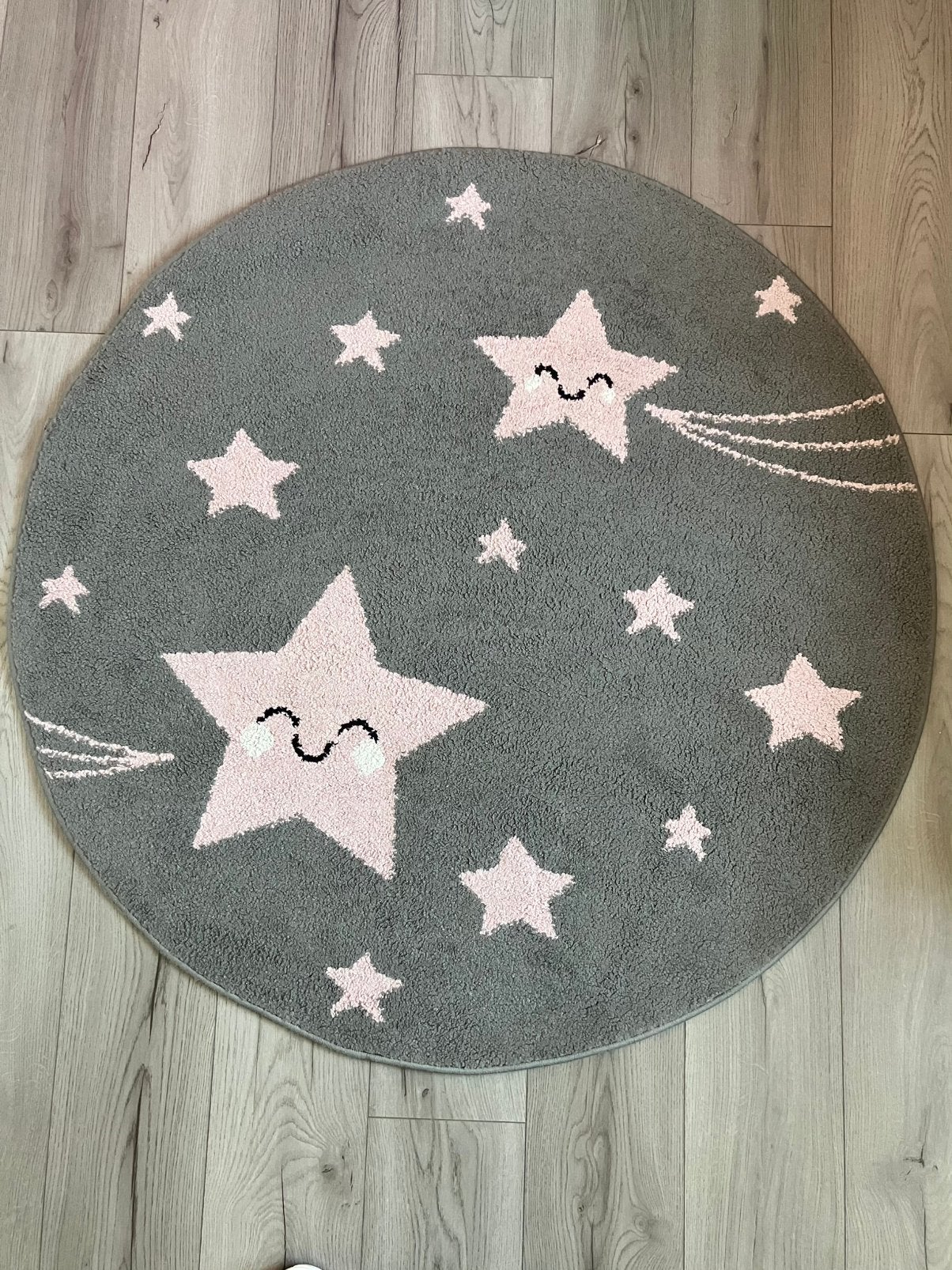 Kids sterren rond vloerkleed, Ophalen, Zo goed als nieuw, Rond