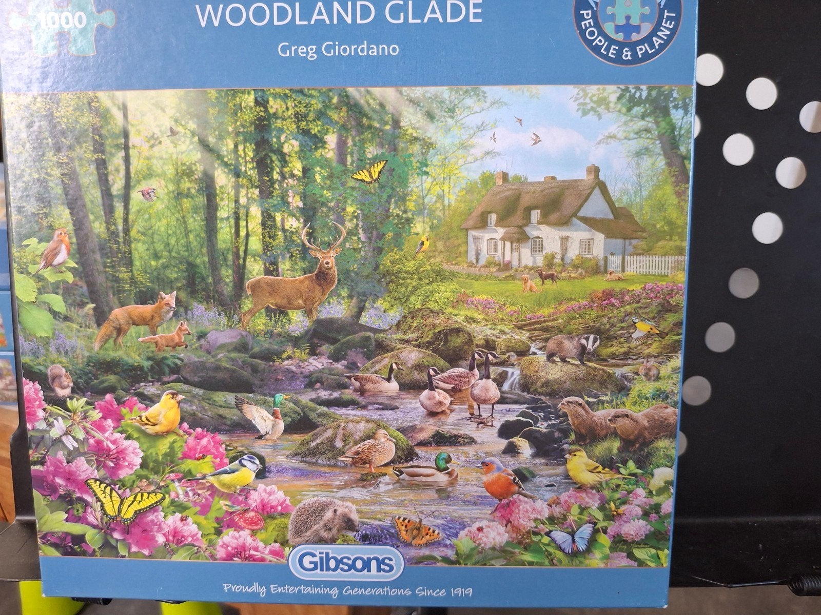 4 Gibsons puzzels, 1000 stukjes.  Per stuk verkocht., Ophalen of Verzenden, 500 t/m 1500 stukjes, Zo goed als nieuw