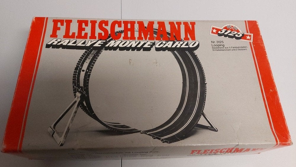 Fleischmann racebaan € 95,00, Ophalen, Fleischmann, Elektrisch, Met looping