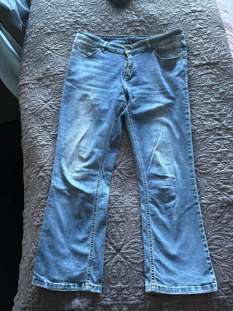 Blauwe spijkerbroek Parami maat 44, Ophalen of Verzenden, Gedragen, Blauw, Overige jeansmaten
