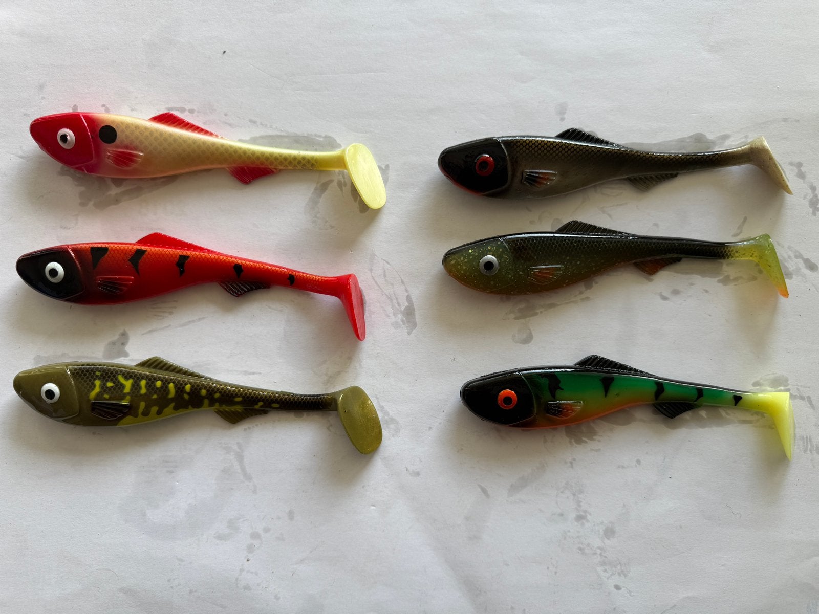 6x Svartzonker softbaits ca. 16cm - snoek V27, Ophalen of Verzenden, Nieuw, Overige typen