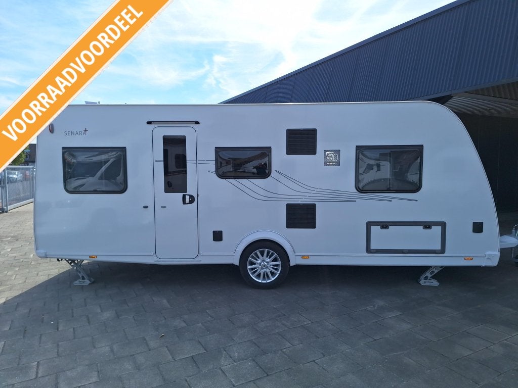 Tabbert Senara 550 E VINKEN VOORRAAD VOORDEEL, Rondzit, Tabbert, Bedrijf, Schokbreker