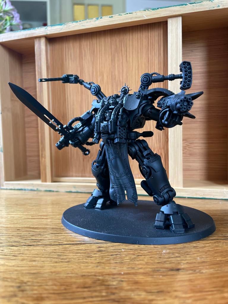 Warhammer 40K Nemesis Dread Knight - Geverfd, Ophalen, Gebruikt, Figuurtje(s), Warhammer 40000
