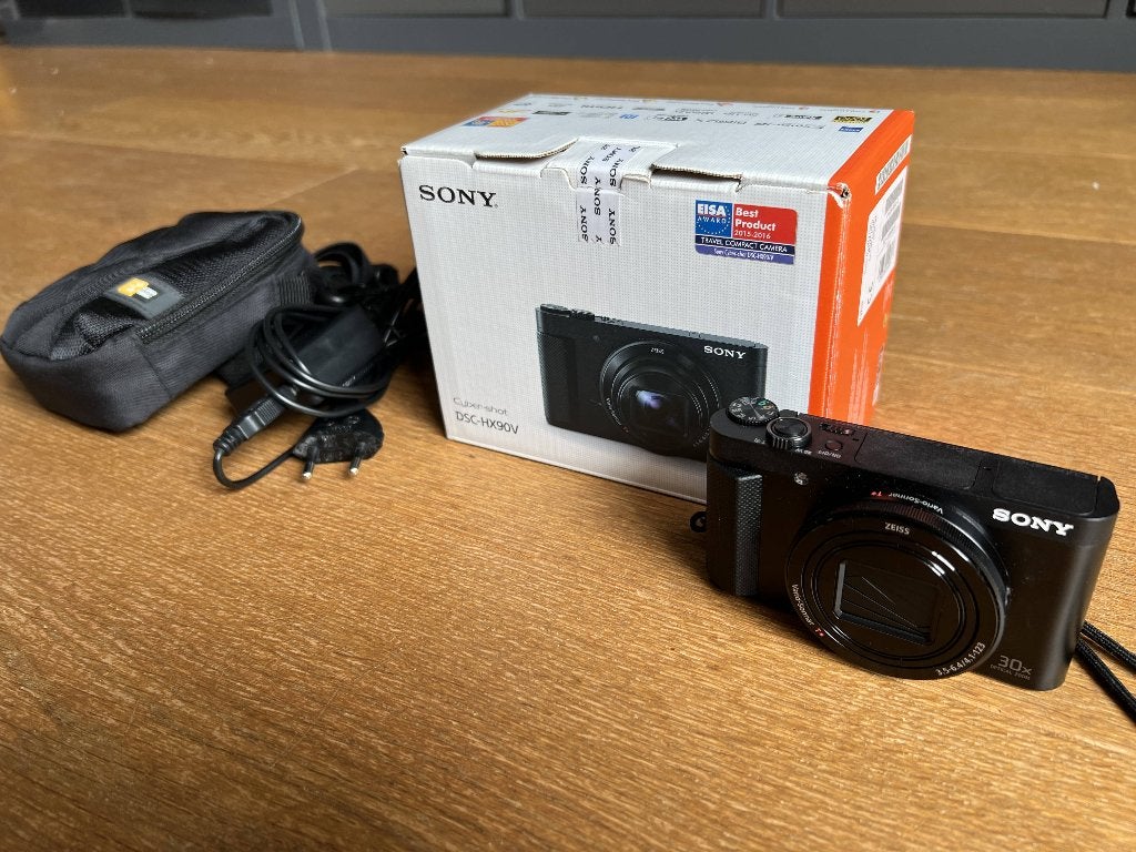 Sony DSC-HX90V Compactcamera met 30x optische zoom, Audio, Tv en Foto, Fotocamera's Digitaal, Gebruikt, 18 megapixels, Ophalen of Verzenden