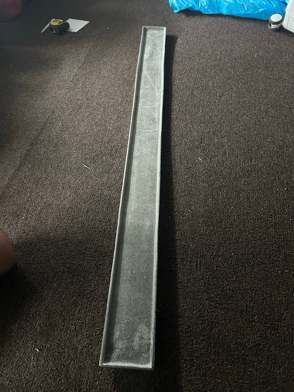 Colmore Aluminium Dienblad/Schaal - Antiek Zilver, Huis en Inrichting, Woonaccessoires | Overige, Gebruikt, Metaal, Zilver, Modern